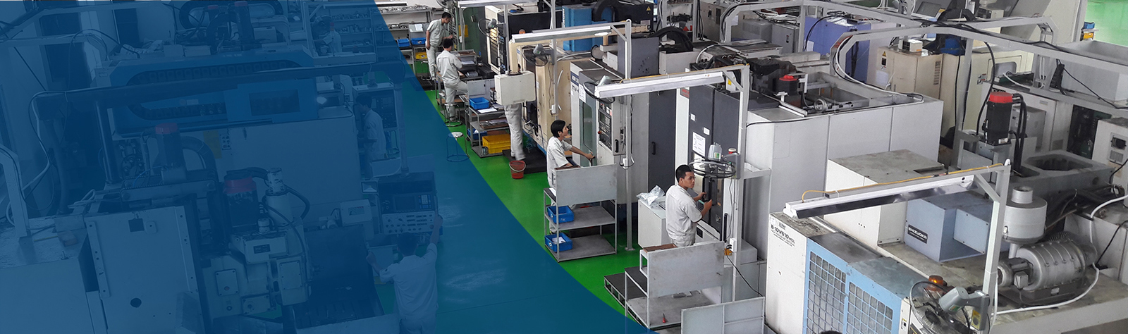 Sản xuất và gia công các thiết bị máy